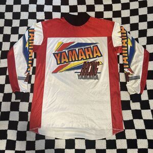 Rare Vintage 80's Yamaha‎ racing motocross jersey Size XL